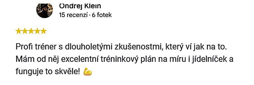 Recenze na Googlu: Ondřej Klein